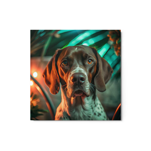Metal Sketch - Pointer (Realistic Glow) 12" x 12"