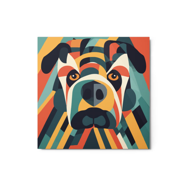 Metal Sketch - Puli (Geometric Grace) 12" x 12"