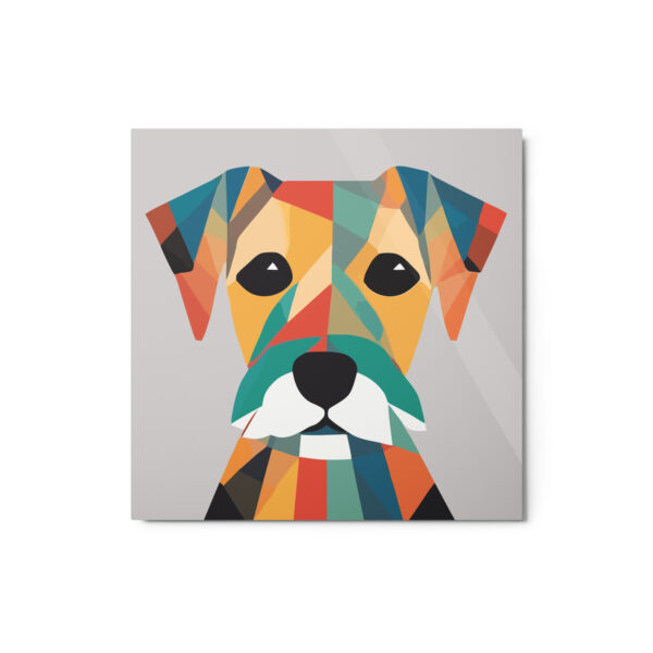 Metal Sketch - Lakeland Terrier (Geometric Grace) 12" x 12"